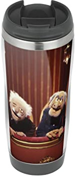 Statler and Waldorf The Muppets - Reisebecher, Thermo-Isolierbecher für heiße und kalte Getränke
