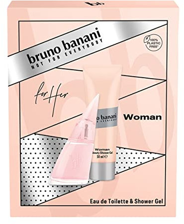 bruno banani Geschenkpackung Woman Eau de Toilette 30ml + Duschgel 50ml