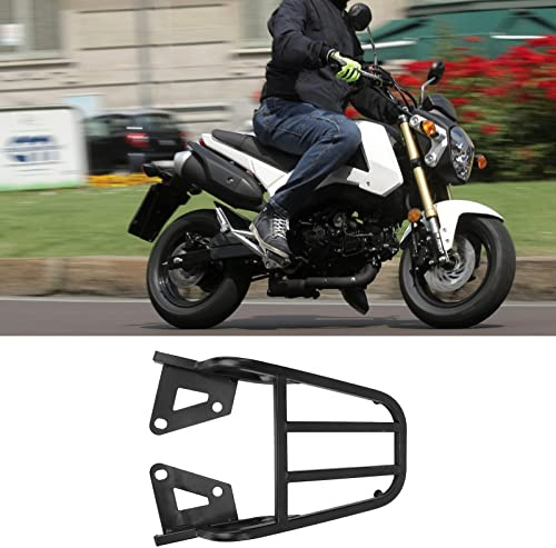 Motorrad-Gepäckträger Hinten, Beifahrer-Aufbewahrungsträger, Halterung, Schwarzes Abnehmbares Regal, Ersatz Für Grom MSX125