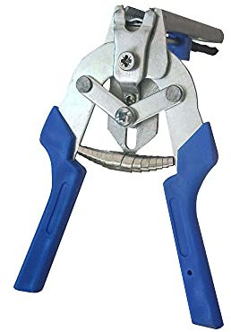 BE-TOOL Hog Ring Zange Zaunzange mit 600 Stück M-Clips, Handwerkzeug für die Installation und Reparatur von Tierkäfigen, Zäunen und Hühnernetzkäfigen, einschließlich Hog Ring Zange und M-Clips