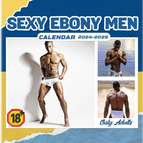 Sexy Ebony Men Calendar 2024 - 2025
