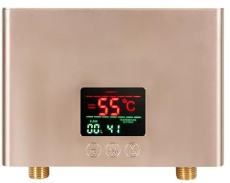 XUJIAN Chauffe-Eau Instantané 220 V 5 500 W Chauffage Électrique Mural pour Salle de Bain, Douche à Eau Chaude et Chauffage de Cuisine à Domicile
