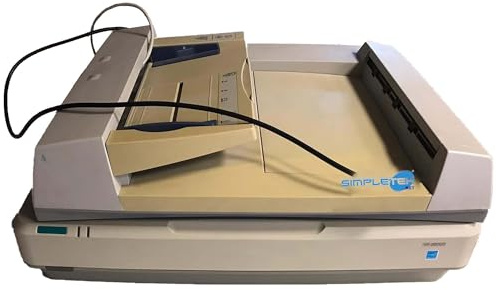 SIMPLETEK - Professioneller Scanner GT-20000 mit ADF Unterstützt große Dokumente A3 A4 297 x 420 mm USB SCSI Mac Anschlüsse | Netzkabel und USB kostenlos (überholt)