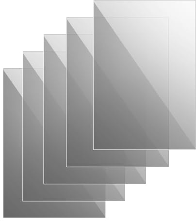 ivamulie Lot de 5 films polarisants linéaires pour LCD/LED, filtre polarisant sans colle, idéal pour la photographie de polarisation