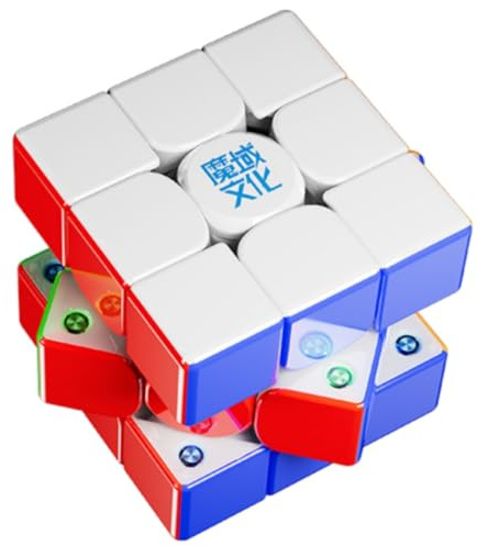 MoYu WeiLong WRM V11 20M Ball Core Zauberwürfel MagLev UV Version 3x3 Magnet-Speed Cube- Stickerless mit Zaubertuch