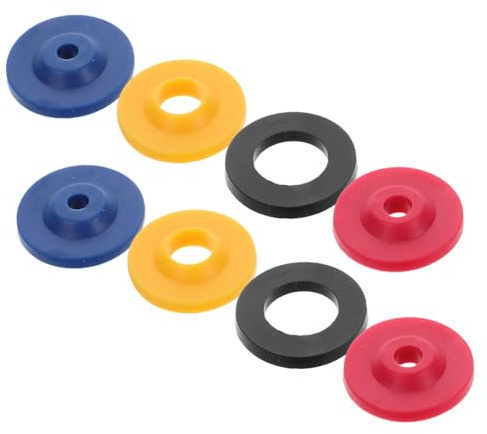 CIYODO Joints D'étanchéité Design Étanche Limiteurs de Débit Lot de 8 en Silicone pour Économie d'eau pour Pommeaux de Bain et Tuyaux D'arrosage