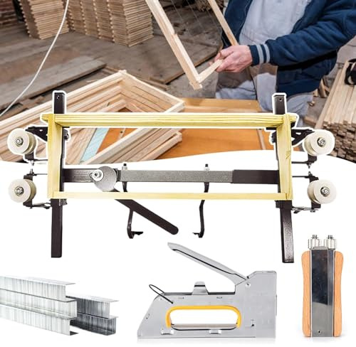 Set di strumenti infila-fili, pinzatrice resistente e tendicavo per apicoltura, attrezzatura essenziale per aziende agricole domestiche e commerciali