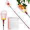 Recogedor de Frutas Telescópico, 4,2m Palo Extensible Recoge Frutas con Cesta - Acero Inoxidable Mango Telescópico Frutas Herramientas Recolectoras, para Recoger Manzanas, Naranjas (4,2m)