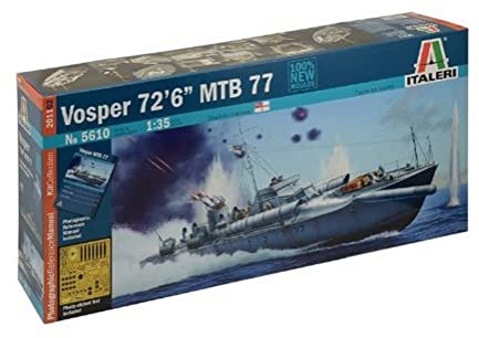 Italeri 510005610-1:35 Vosper 72''6' MTB 77