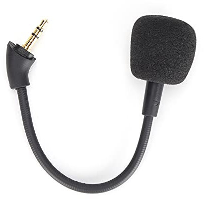 ASHATA Mikrofonersatz für Kingston HyperX Cloud Mix, Noise Cancelling Ersatz-Headset-Mikrofon für Computer-PC-Gaming-Headsets
