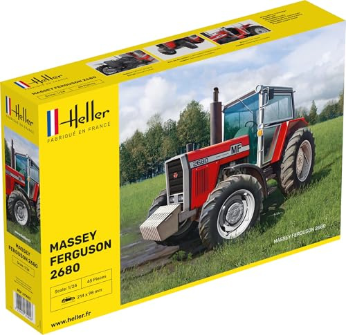 Heller 81402 Massey Ferguson 2680 modellbyggsats, grå