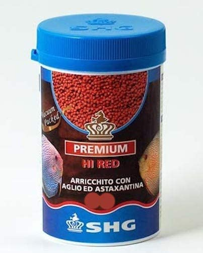 Shg Hi Red - Alimentos para discos, 50 g