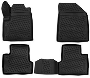 Element Passgenaue Premium Antirutsch Gummi Fußmatten - Jeep Cherokee