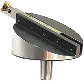 Large head size 4 Inch/ 100 mm diameter Fly cutter with Carbide Indexable tip facing tool (3/4 (19 mm) Straight Shank)