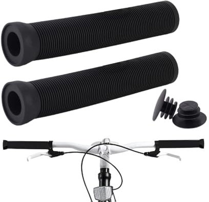 Manijas de bicicleta, Manguito de manillar de ciclismo de goma flexible, manguito de manillar de bicicleta de goma para , BMX, Scooter y más