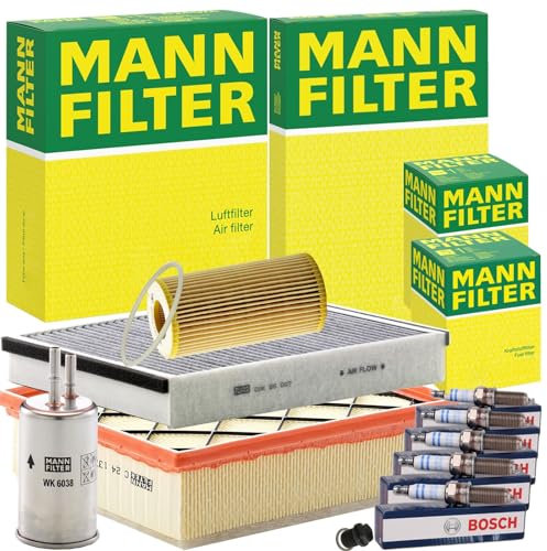 BandelOne enthält Mann Filter Inspektionspaket passend für V40 525 526 T4 T5 180+214 Ps