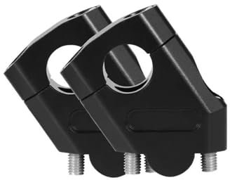 Lenker-Riser Passend Für Alle 22-mm- Und 28-mm-Motorradlenker. Erhöhung Der Riser-Lenkerklemme Für Usw. Lenkerklemme(28mm Black)
