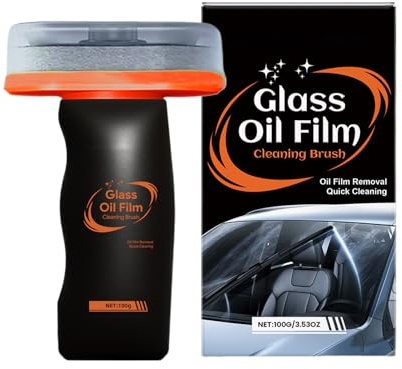 Rengöringsborste för bilfilm: anti-imma och anti-dimma emulsionsbeläggning, filmrengöring för bilglas för förbättrad klarhet och klarhet