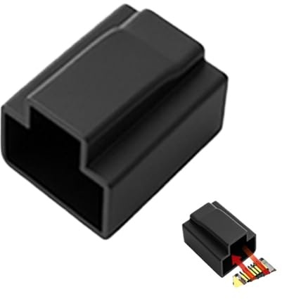 Ethernet Hub Port 200 PCS Male Connector Protective Dust Cap Ethernet Cable Plug Cover Anti Dustproof Network for TV,Computer(Black)