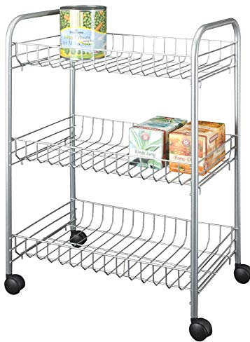 Sprinter 938000039 Allzweckwagen 3-Etagen, silber, 41 x 23 x 61 cm, Edelstahloptik