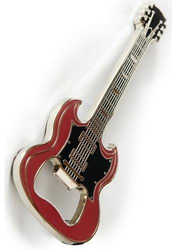 Décapsuleur guitare SG rouge