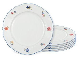 Seltmann Weiden Sonate Streublume Frühstücksteller-Set 6tlg.