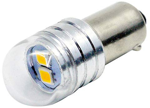 Ruiandsion 2 bombillas LED de 6 V BAY9S H21W superbrillantes 3030 2SMD chipset LED indicador de luz de marcha atrás, luz blanca 6000 K