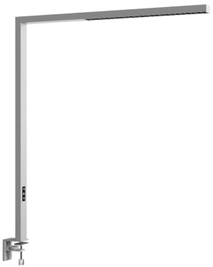 Arcchio LED Büro Schreibtischlampe Klemmlampe dimmbar, Bürolampe Schreibtisch klemmbar Up and Down 10572lm Office Klemmleuchte universalweiß 4000K