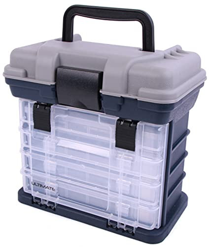 Ultimate Compact Storage Box inkl. 4 Tackleboxen | Angelkoffer