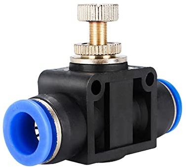 1pcs Pneumatik Luft Drosselklappengeschwindigkeitsregelventil Schnellschlauchrohr -Wasseranschluss Anschluss Pneumatische Armaturen,LSA-12