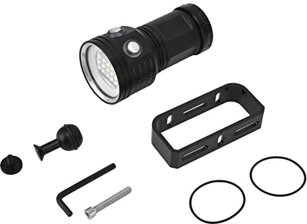 Kadimendium Tauchfülllicht , Tauchtaschenlampe B15 Professional zum Tauchen