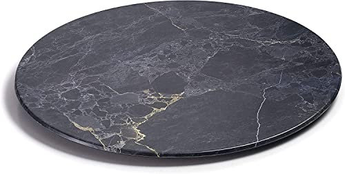Suinga Bandeja Cocina Decorativa 55 cm | Fuente de melamina estilo mármol | Bandeja melamina para Cocinas y Restaurantes