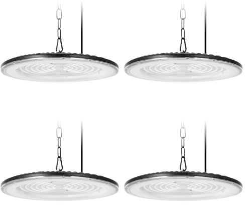 Bellanny Lampadario Faro Faretto Proiettore LED - 500W 50000LM, 4 Pz