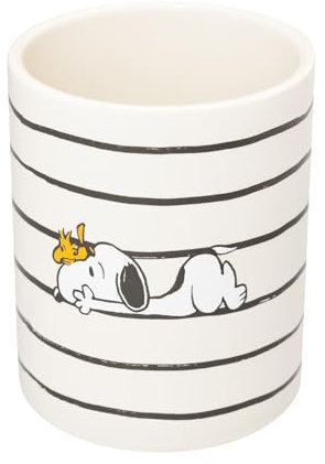 Grupo Erik Stiftehalter Peanuts Snoopy Schreibtisch Organizer Schreibtisch Deko - Snoopy Figur Stifköcher Schreibtisch Zubehör Offizieller Snoopy Fanartikel - Stifte Organizer