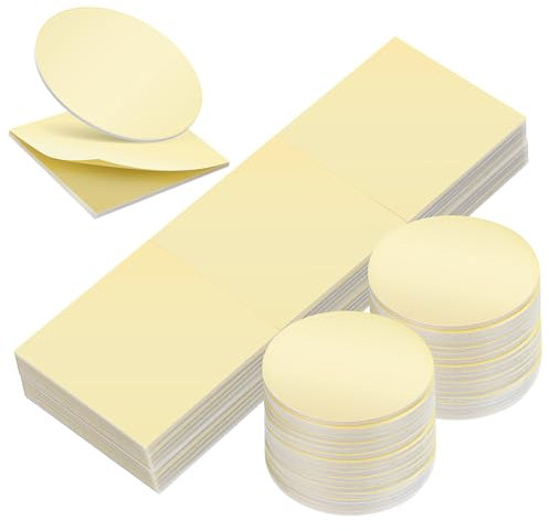 ETHZZLE 60pcs Double Sided Adhesive Tape Foam Tape Strong Hold Suitable for Walls Crafts