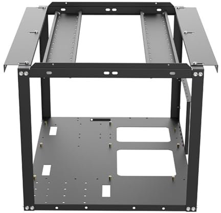 Mining Rig Frame, PC Frame Computer Case, Open Air Testbench, Stackable Mining Rig, Rack Stand for Mining, Desktop Chassis for Mining, Crypto Mining Accessories, Gpu Mining Frame