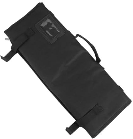 TIDTALEO Sacoche à Couteaux De Chef Portable 8 Compartiments Tissu Oxford Imperméable Bandoulière Réglable Pour Camping Extérieur Paquet De Rangement Outil Cuisine Multifonction