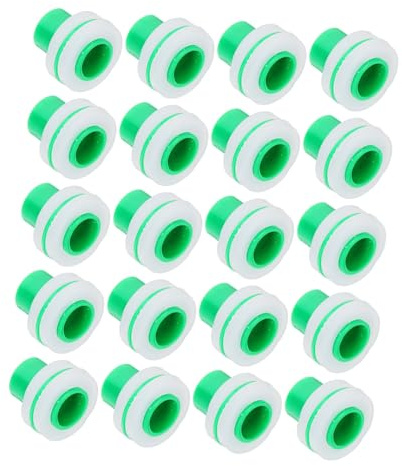 Abaodam 50pcs Faucet Stem Gasket Sealing Washer for Tap Plastic Material Gasket for Garden Hose Leak Prevention