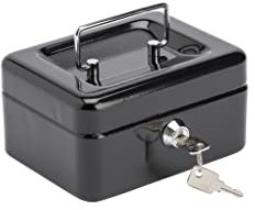 Burg-Wachter 6 Cash Box - Black, 152 x 80 x 115, CB01BK