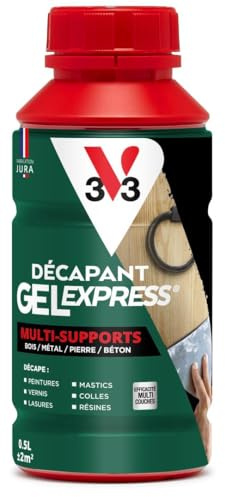 V33 Décapant Gel Express® Multi-supports 0,5L