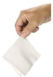 Hekasoft sterile Wundkompressen 10x10 cm (100 Stück), einzeln verpackte Vlieskompressen, 4-lagige Kompressen, weich, hypoallergen & atmungsaktiv