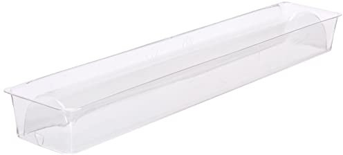 Epicerie du Chef - 5 Moules Inserts - Gouttière Bûche 31 cm pour 10 à 12 Personnes - Mini-Bûches Buchettes - Dessert de Noël - Plastique Semi-Rigide Transparent - EDC9466