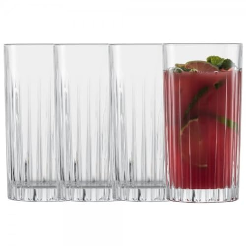 Zwiesel - Longdrink Stage 79-4er Set Longdrinkgläser - Höhe: 15 cm - Ø7,6 cm - Volumen: 440 ml