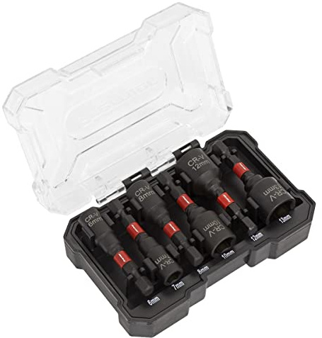 Sealey 6pc Impact Grade Nut Driver Set AK8287