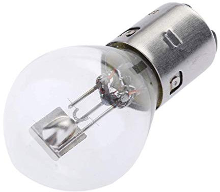 zalati Headlight Bulbs 12V 35W Halogen with Stainless Steel Holder for Motorcycle Lighting