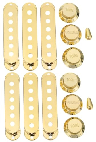 SAFIGLE 14 Stk Pickup-Kappe Aschenbecher für Autos Pickup-Teile gitarren zubehör Tonabnehmerabdeckungen für E-Gitarren Humbucker-Abdeckungen elektrische Gitarre Pick-up Knopf 2t