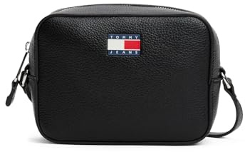 Tommy Jeans Bolso Bandolera Mujer Must Camera Bag pequeño, Negro (Black), Talla Única
