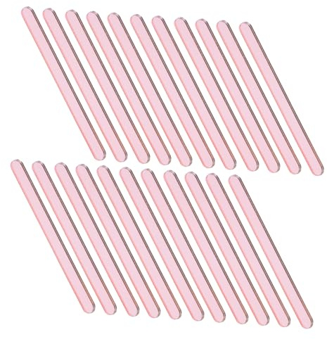 Tofficu 600 Piezas Palitos De Helado Para Manualidades Palitos Acrílicos Reutilizables Caseros Para Moldes De Pasteles Etiquetas Para Plantas Depresor De Lengua