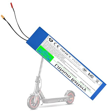 WSDAV Batteria al Litio Ricaricabile per Monopattino Elettrico da 36 V, 6 Ah, 7,8 Ah, per Hoverboard, Skateboard e Motori da 280,8 W e Inferiori,36v7.8ah