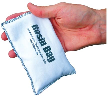 Hot Glove Extra Large Baseball Rosin Bag – Professional Pitching Rosin for Baseball & Softball – Dry Hand Grip Enhancer for Pitchers & Batters – Sweat Absorbing Grip Powder – Made in USA